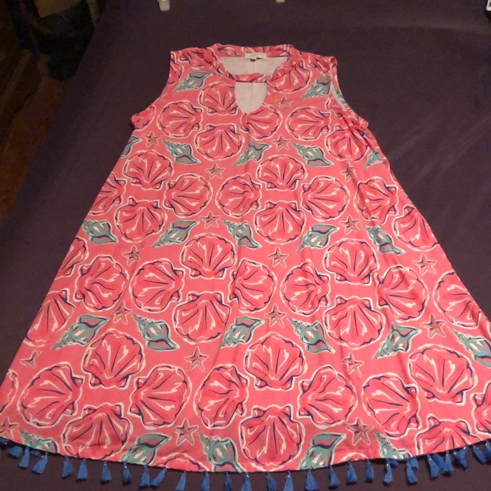 Size XL Simply Southern sleeveless dress with pockets